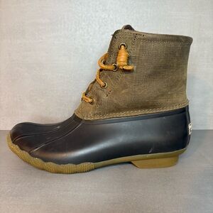 Sperry | Saltwater Duck Boots - Tan Brown ; Womens 7.5